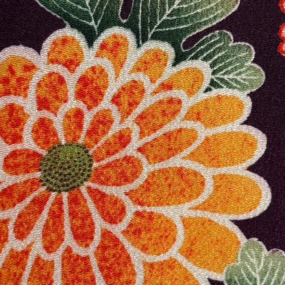 "Mum's the Word" Antique Girl's Kimono