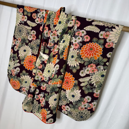 "Mum's the Word" Antique Girl's Kimono