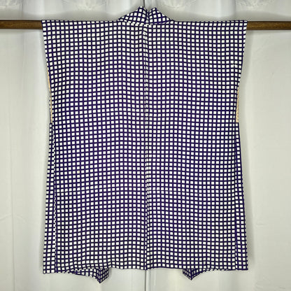 "Purple Screen" Japanique Tunic Vest