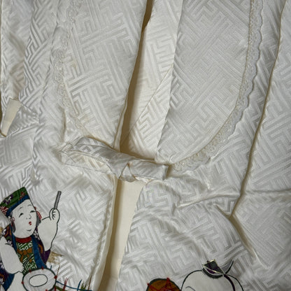"Festival Friends" Vintage Boy's Kimono Vest Set
