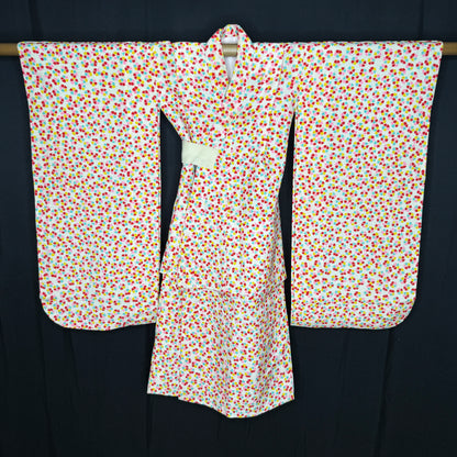 "Petal Confetti" Vintage Girl's Kimono