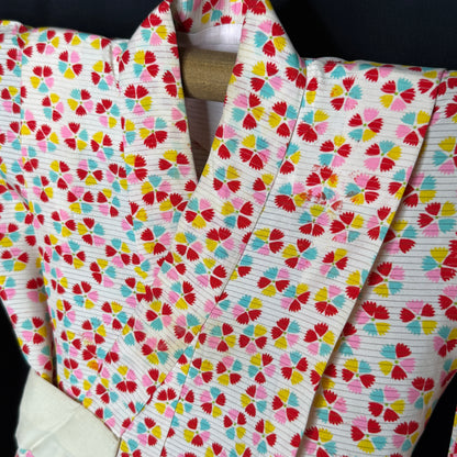 "Petal Confetti" Vintage Girl's Kimono