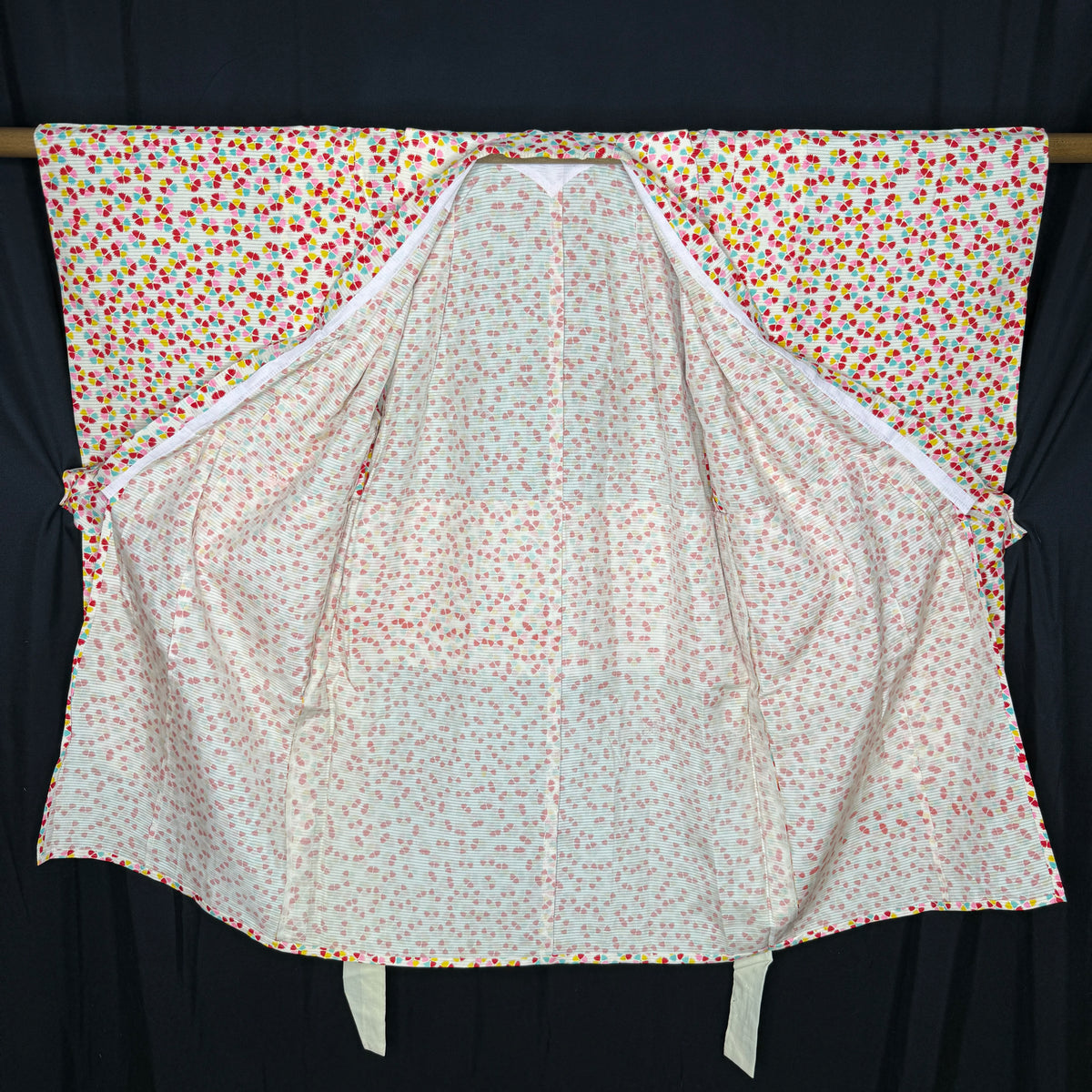 "Petal Confetti" Vintage Girl's Kimono