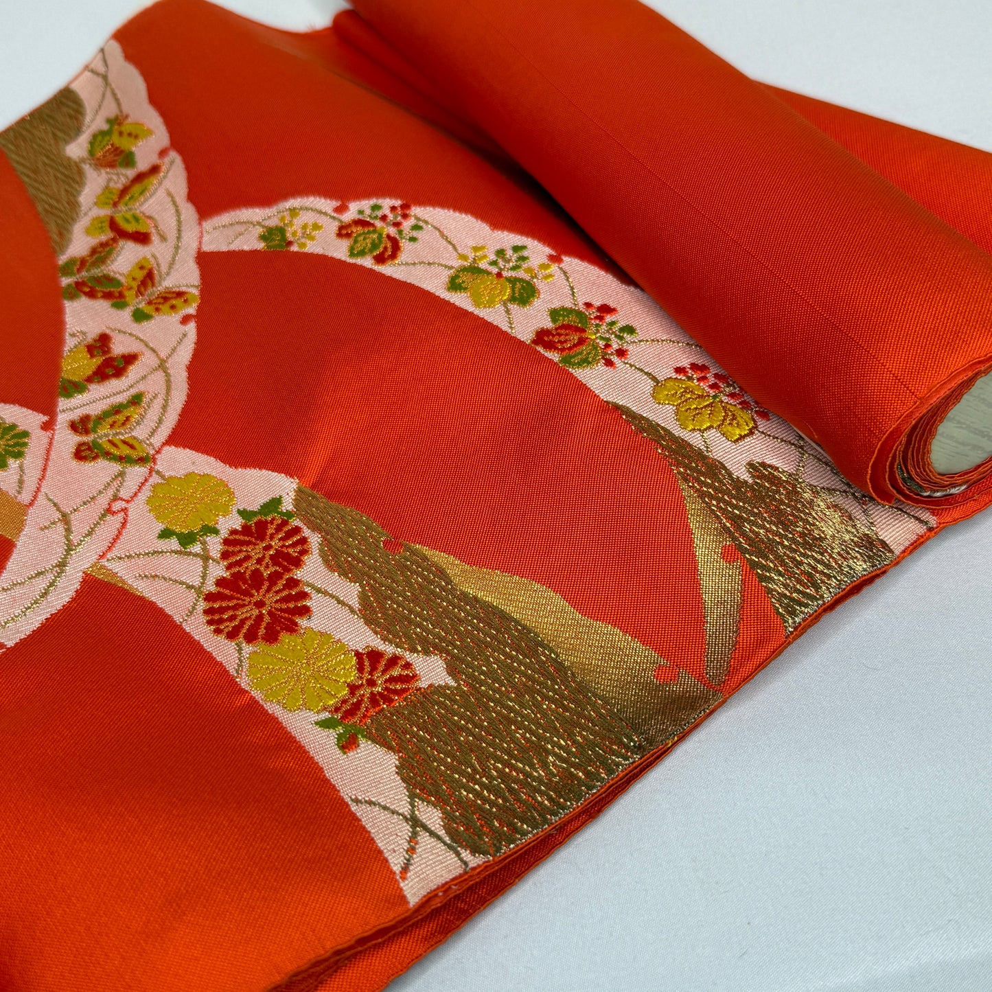 "Autumn Snow" Vintage Obi BOLT