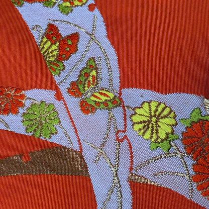 "Autumn Snow" Vintage Obi BOLT