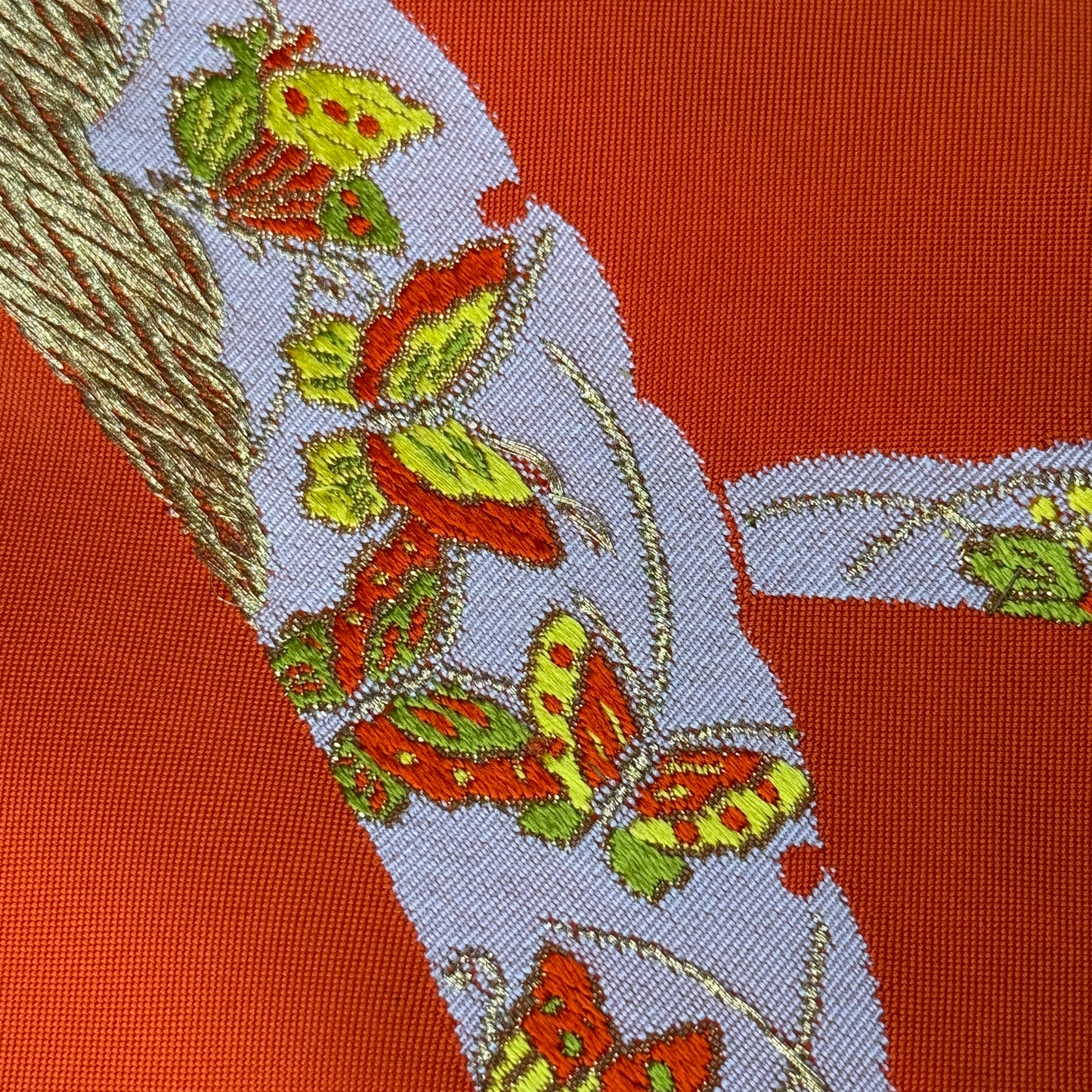 "Autumn Snow" Vintage Obi BOLT