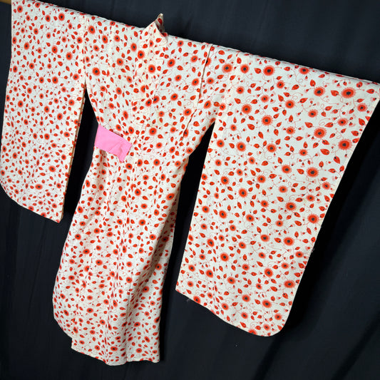 "Paisley Garden" Vintage Girl's Kimono