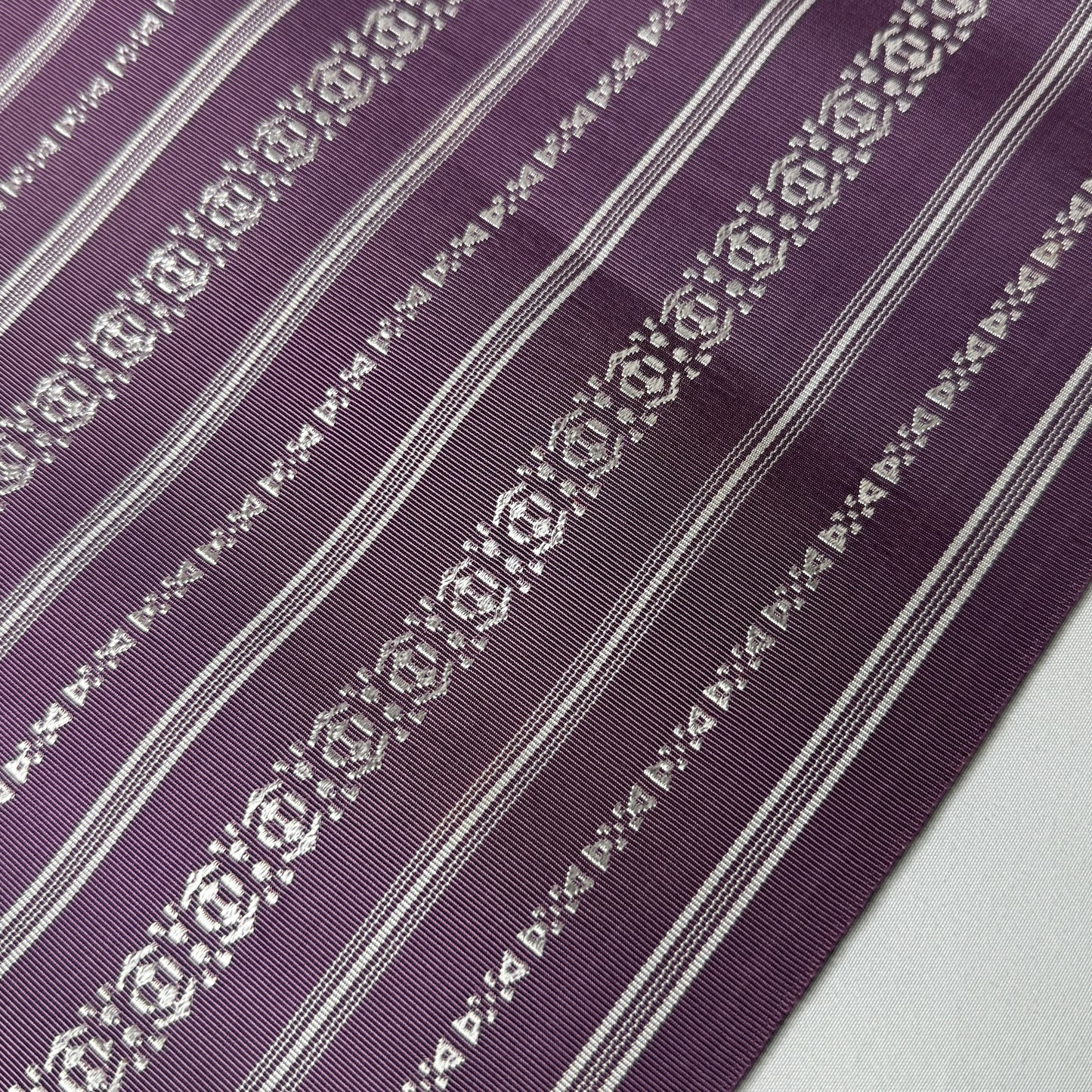 "Hakata Purple " Vintage Obi BOLT