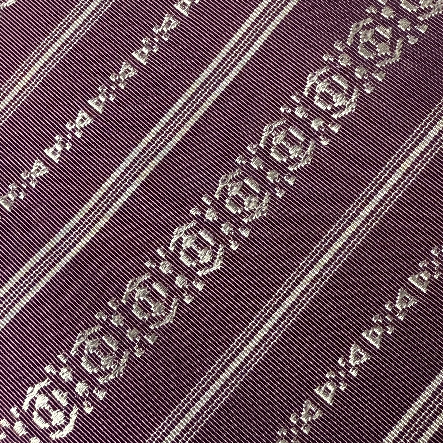 "Hakata Purple " Vintage Obi BOLT