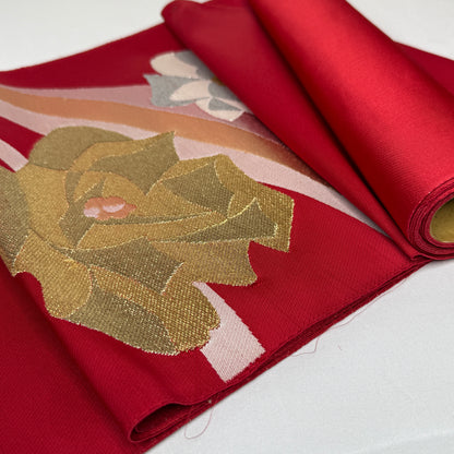 "Winter Roses" Vintage Obi BOLT