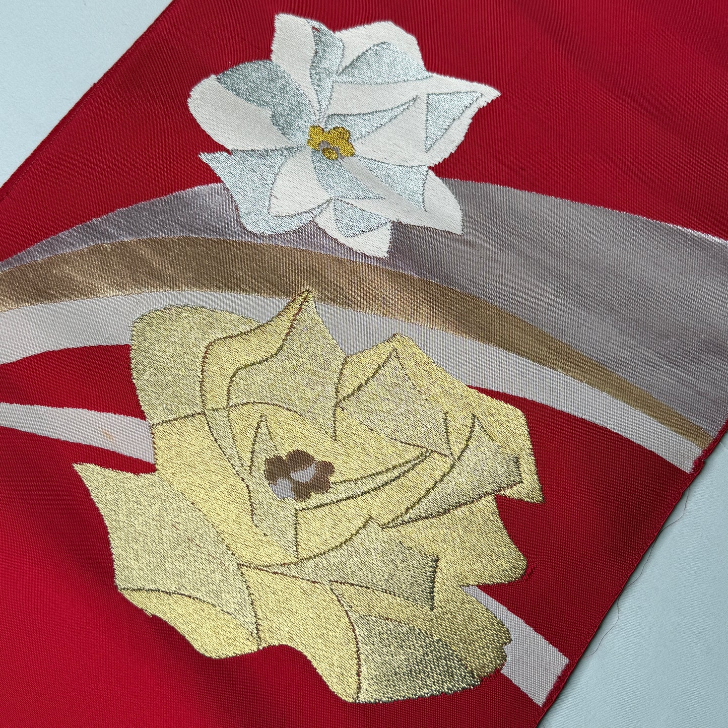 "Winter Roses" Vintage Obi BOLT