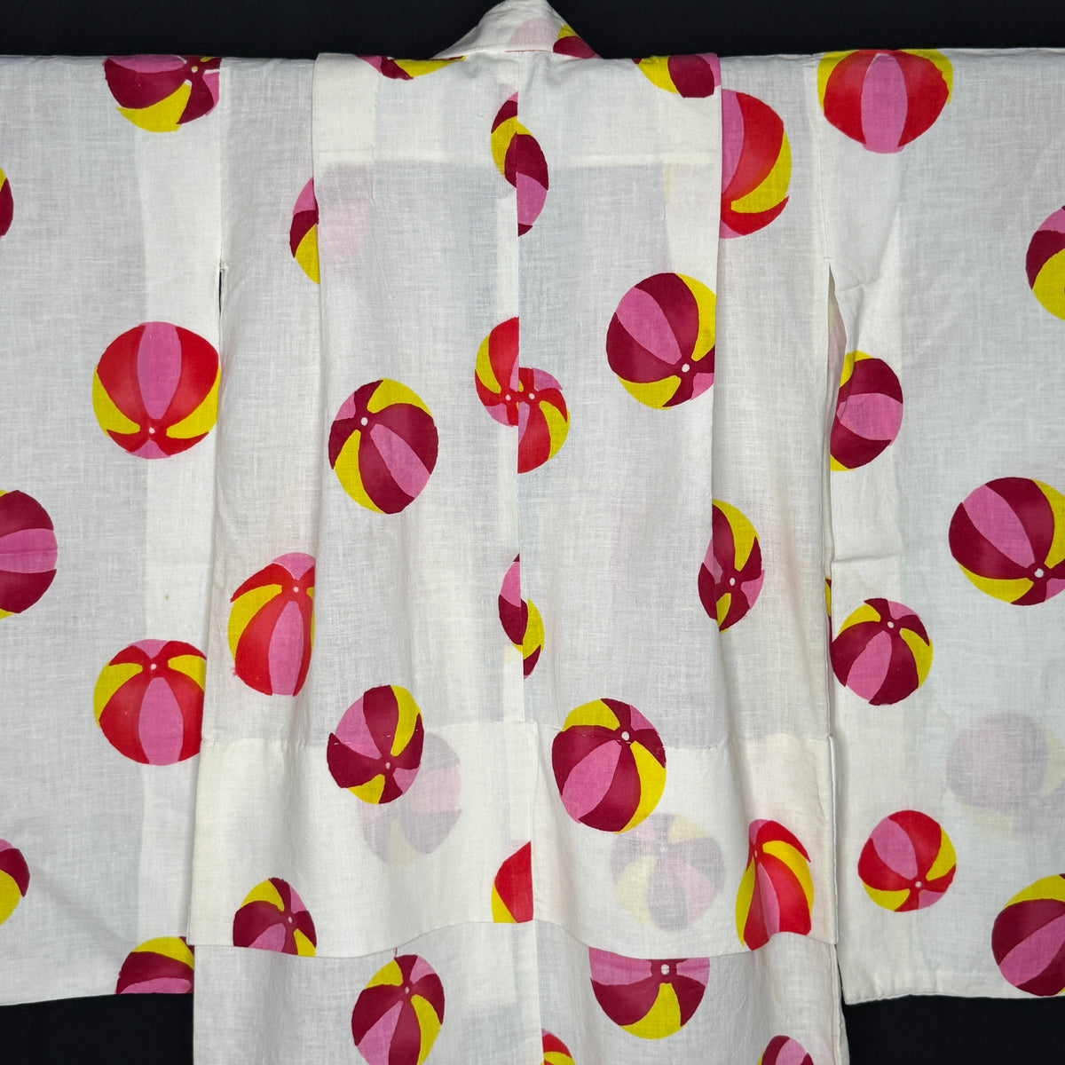 "Summer Bounce" Vintage Child's Yukata Kimono