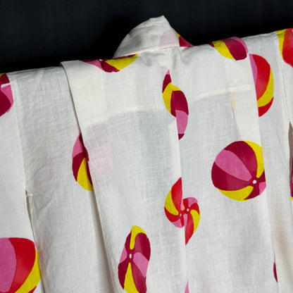 "Summer Bounce" Vintage Child's Yukata Kimono