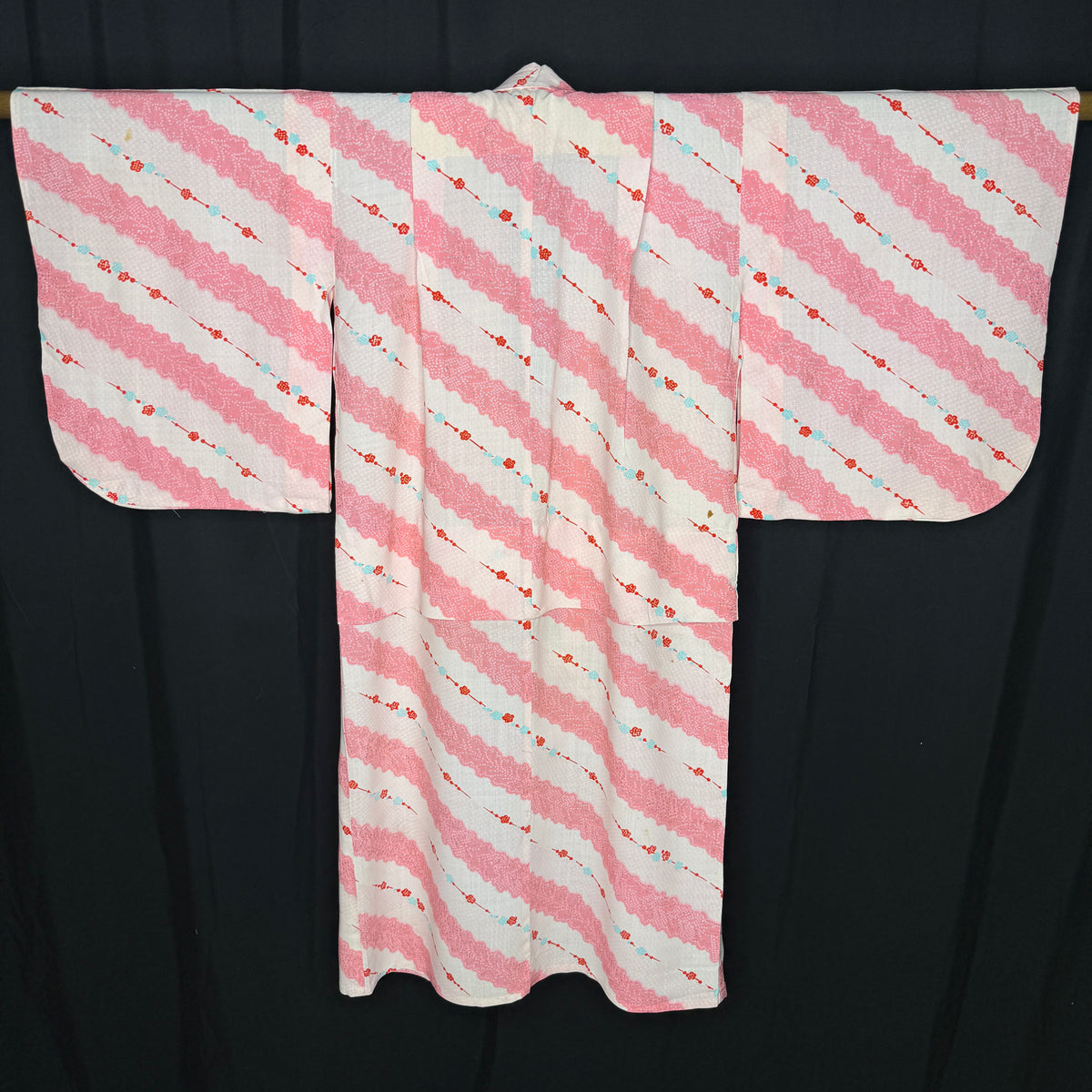 "Plum Delight" Vintage Girl's Kimono