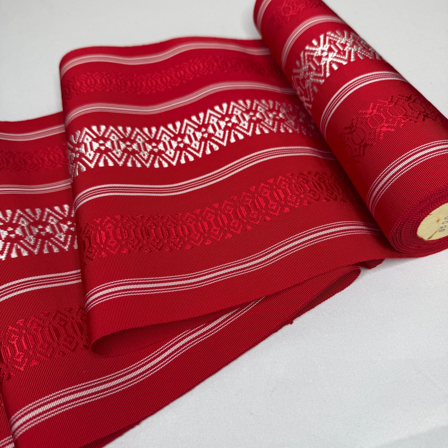 "Hakata Red" Vintage Obi BOLT