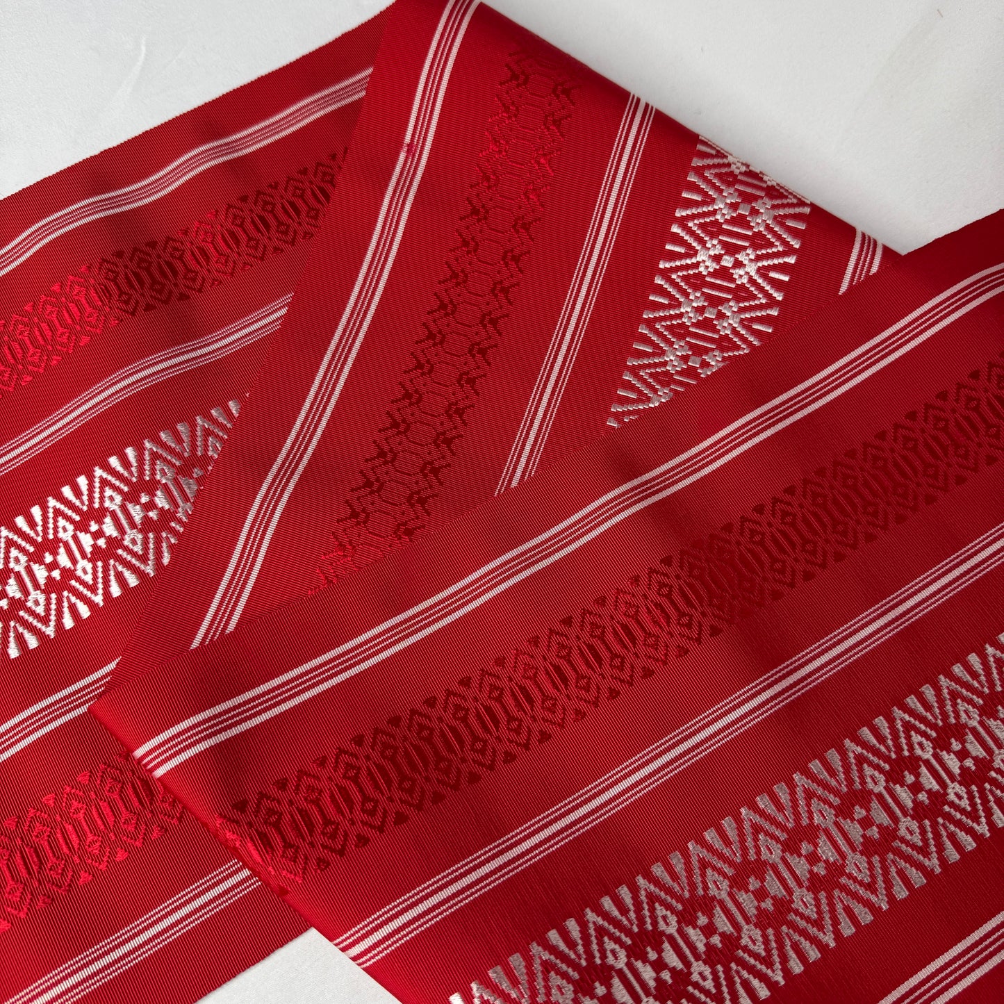 "Hakata Red" Vintage Obi BOLT