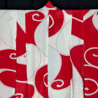 "Cherry Twist" Vintage Girl's Kimono