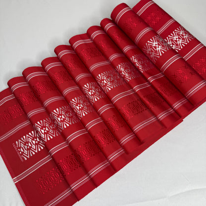 "Hakata Red" Vintage Obi BOLT