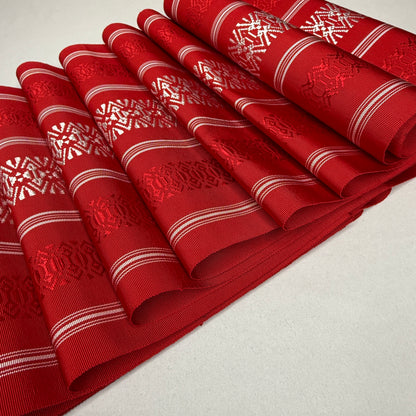 "Hakata Red" Vintage Obi BOLT