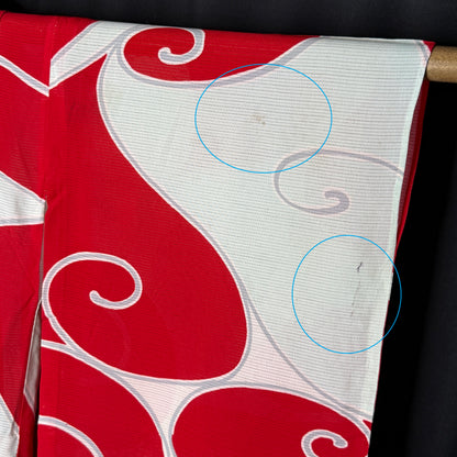"Cherry Twist" Vintage Girl's Kimono