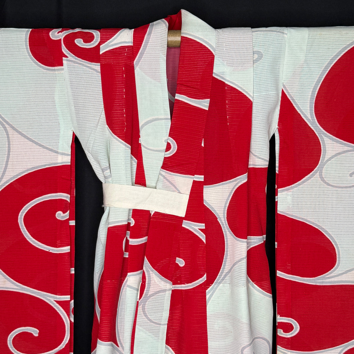 "Cherry Twist" Vintage Girl's Kimono