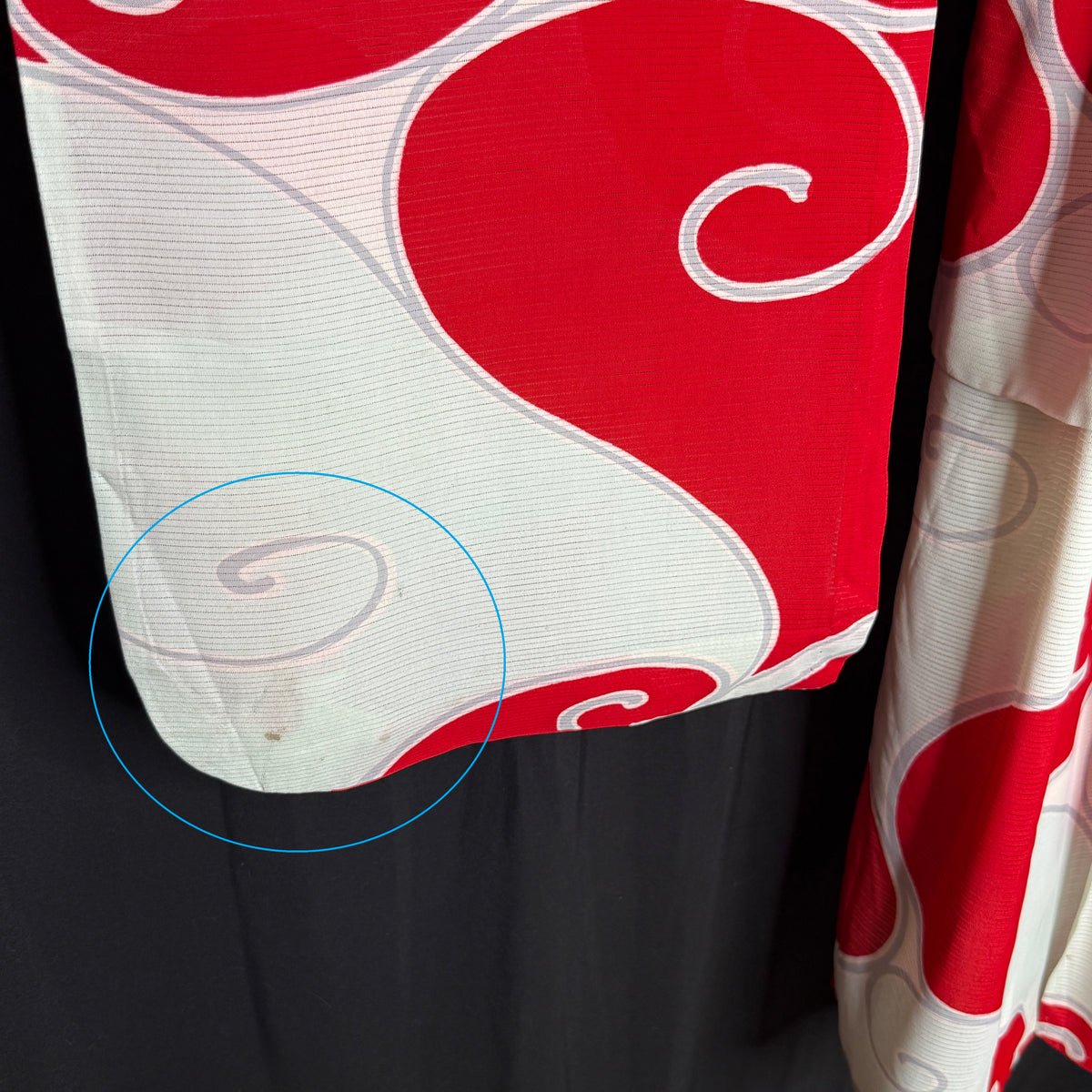 "Cherry Twist" Vintage Girl's Kimono