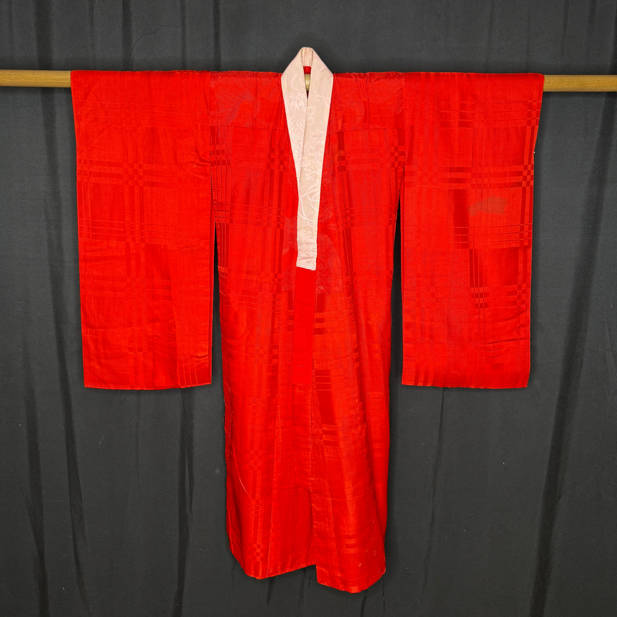 "Scarlet Secret" Vintage Girl's Juban Kimono
