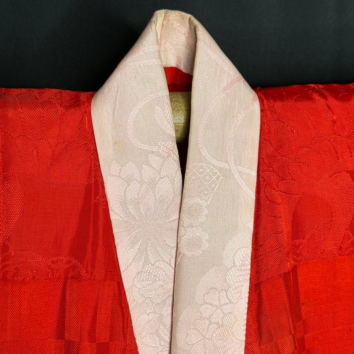 "Scarlet Secret" Vintage Girl's Juban Kimono