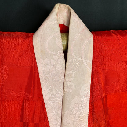 "Scarlet Secret" Vintage Girl's Juban Kimono