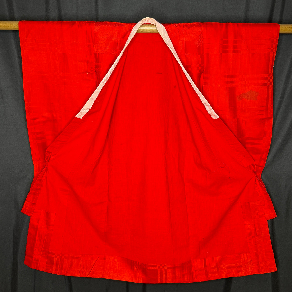 "Scarlet Secret" Vintage Girl's Juban Kimono