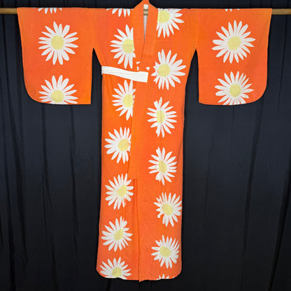 "Sunny Side" Vintage Teen Girl's Yukata Kimono