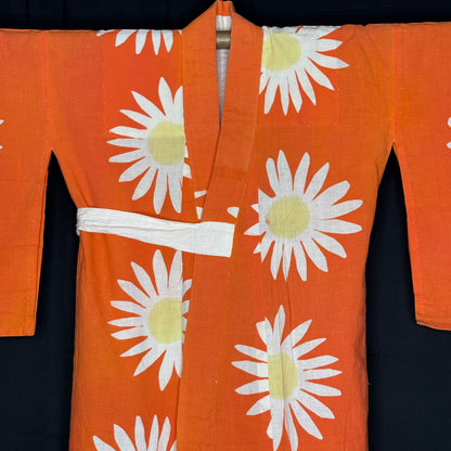 "Sunny Side" Vintage Teen Girl's Yukata Kimono