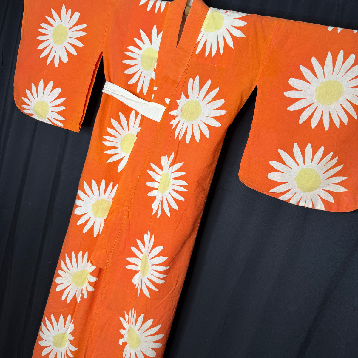 "Sunny Side" Vintage Teen Girl's Yukata Kimono