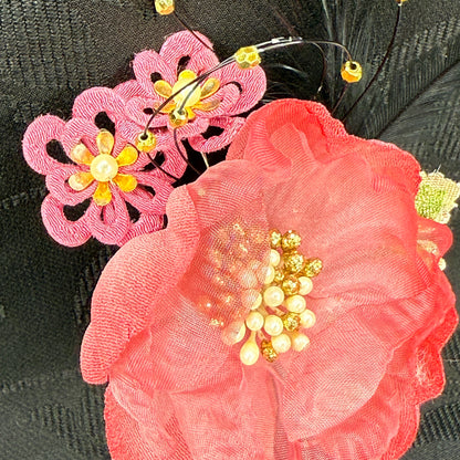 "Luna Rouge" Vintage Kanzashi Hair Pin