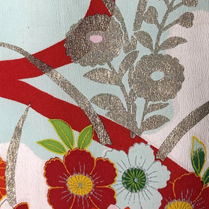 "Garden Gala" Vintage Teen Girl's Kimono