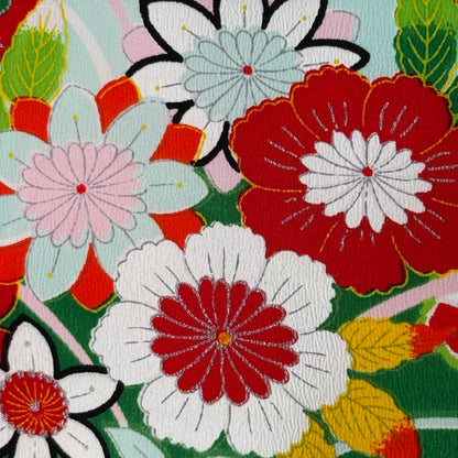 "Garden Gala" Vintage Teen Girl's Kimono
