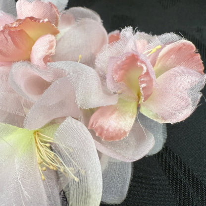 "Peach Mist" Vintage Kanzashi Hair Pin