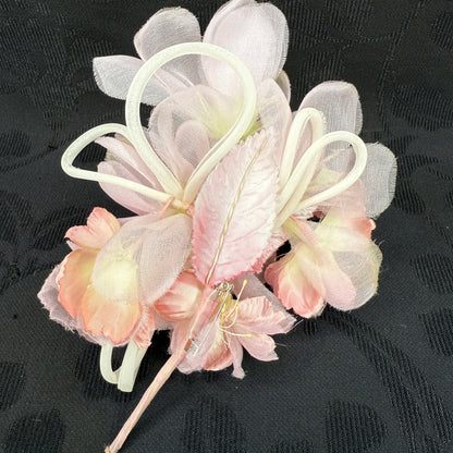 "Peach Mist" Vintage Kanzashi Hair Pin