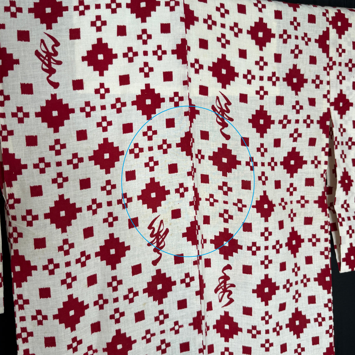 "Fortune Red" Vintage Teen Girl's Yukata Kimono