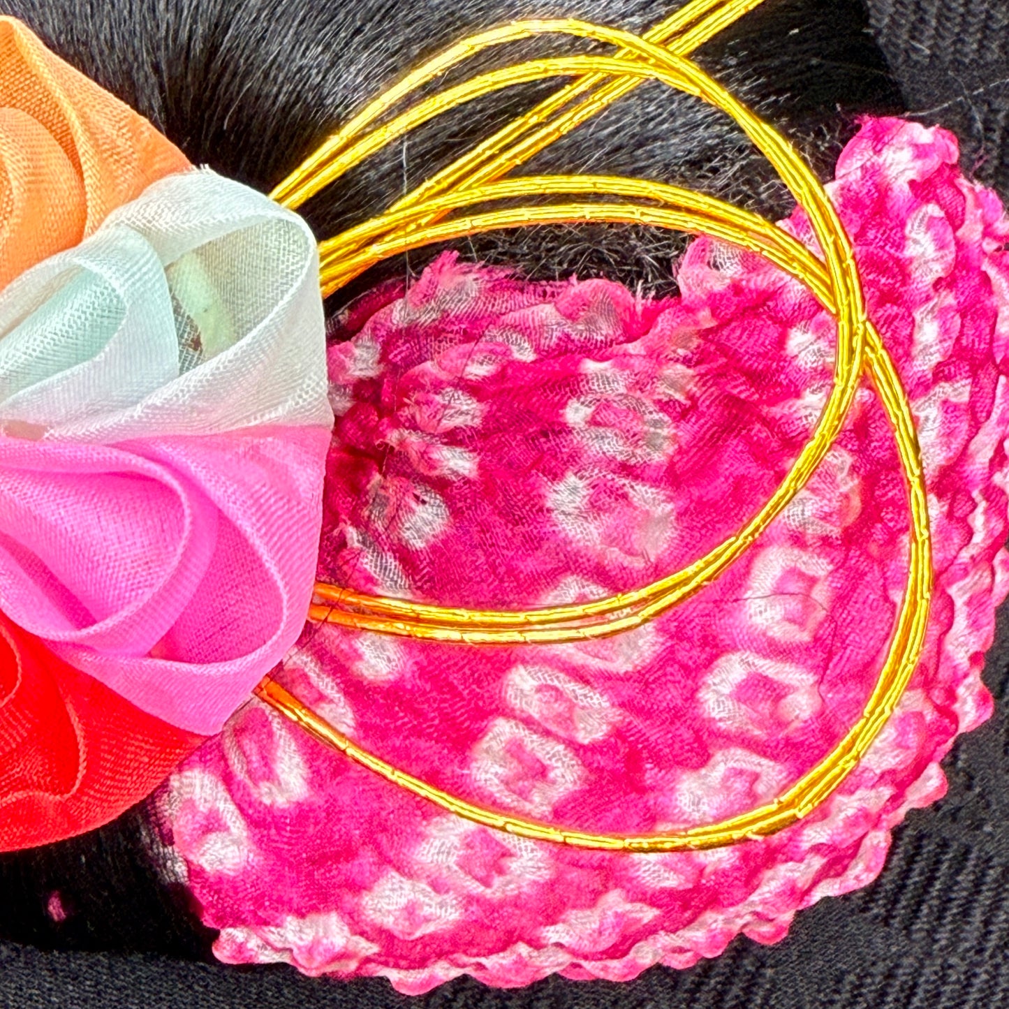 "Maiko Tradition" Vintage Kanzashi Hair Ornament