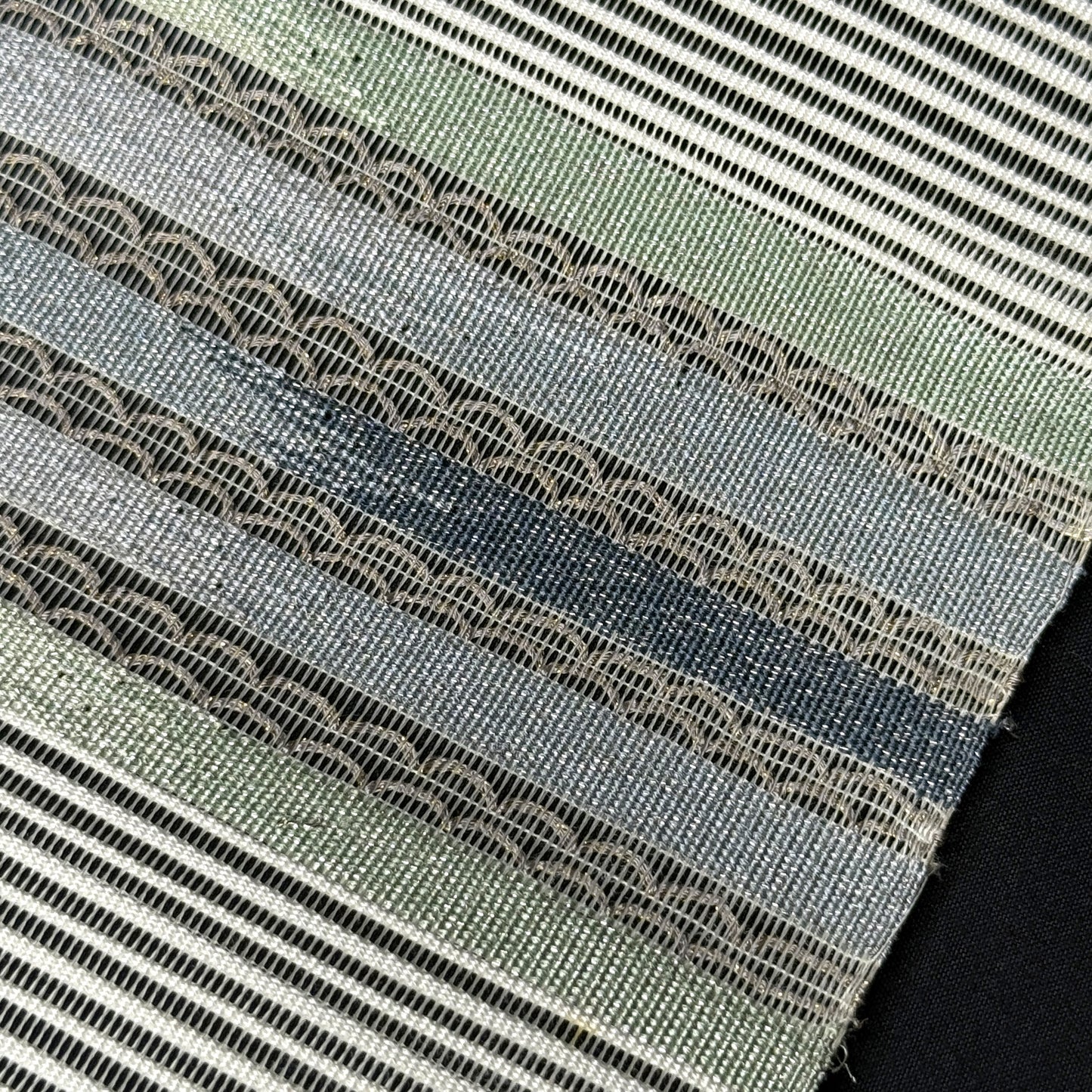 "Sea Glass Stripes" Vintage Obi BOLT