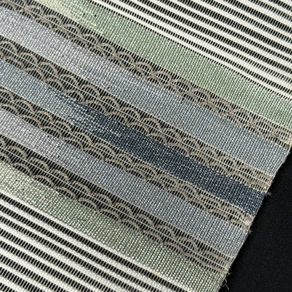 "Sea Glass Stripes" Vintage Obi BOLT