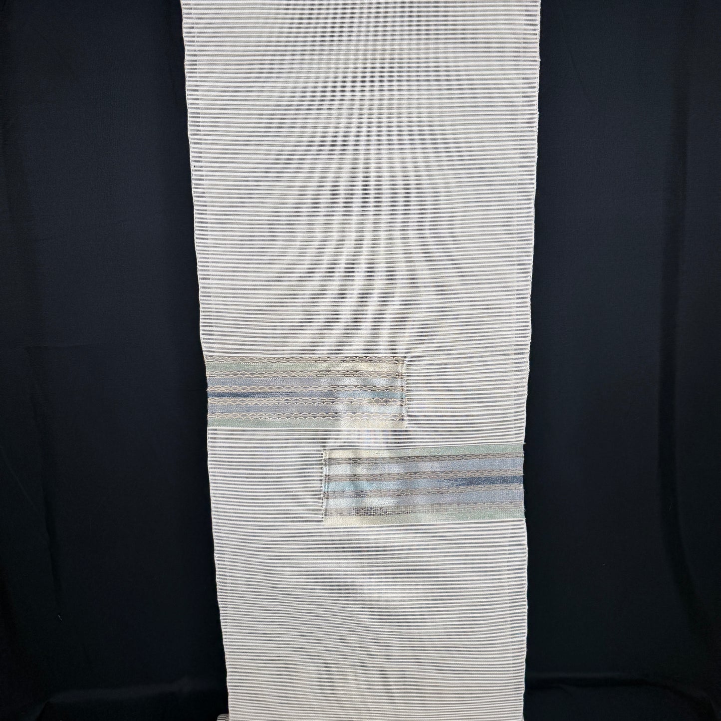 "Sea Glass Stripes" Vintage Obi BOLT