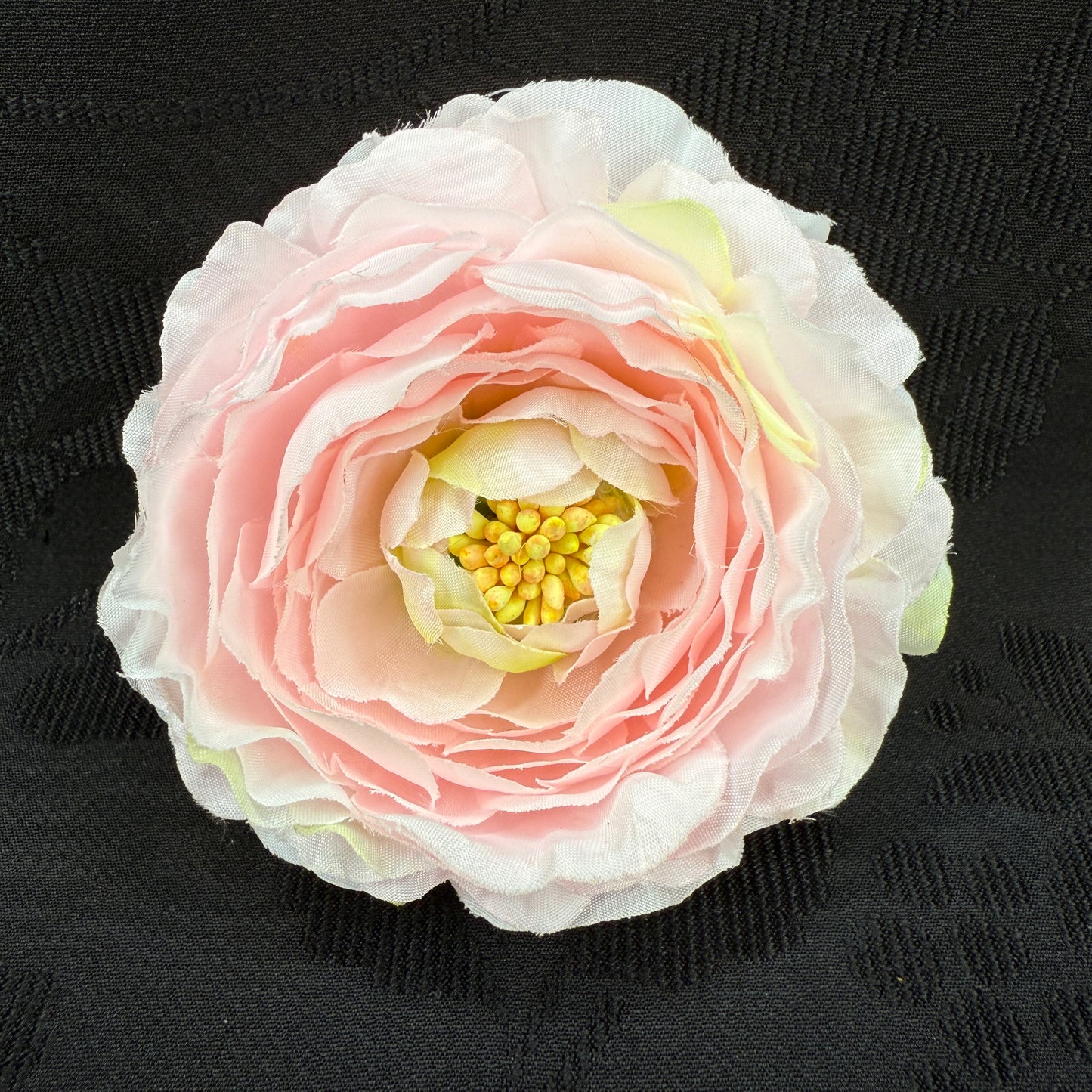 "Layered Peony" Vintage Kanzashi Hair Clip