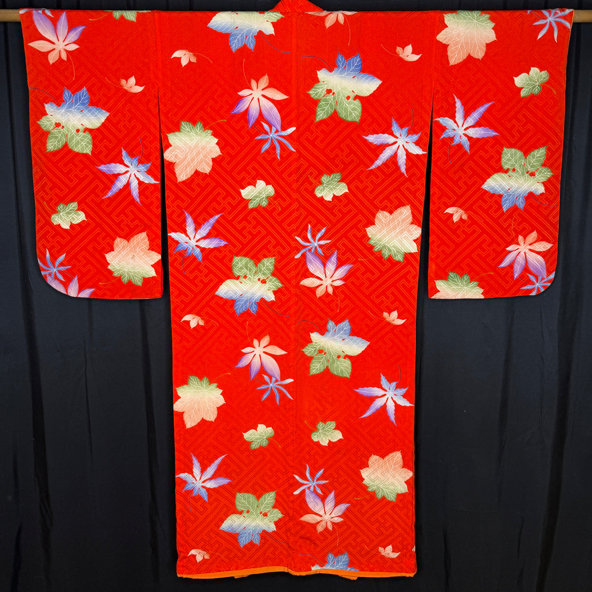 "Maple Magic" Vintage Teen Girl's Kimono