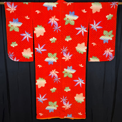 "Maple Magic" Vintage Teen Girl's Kimono