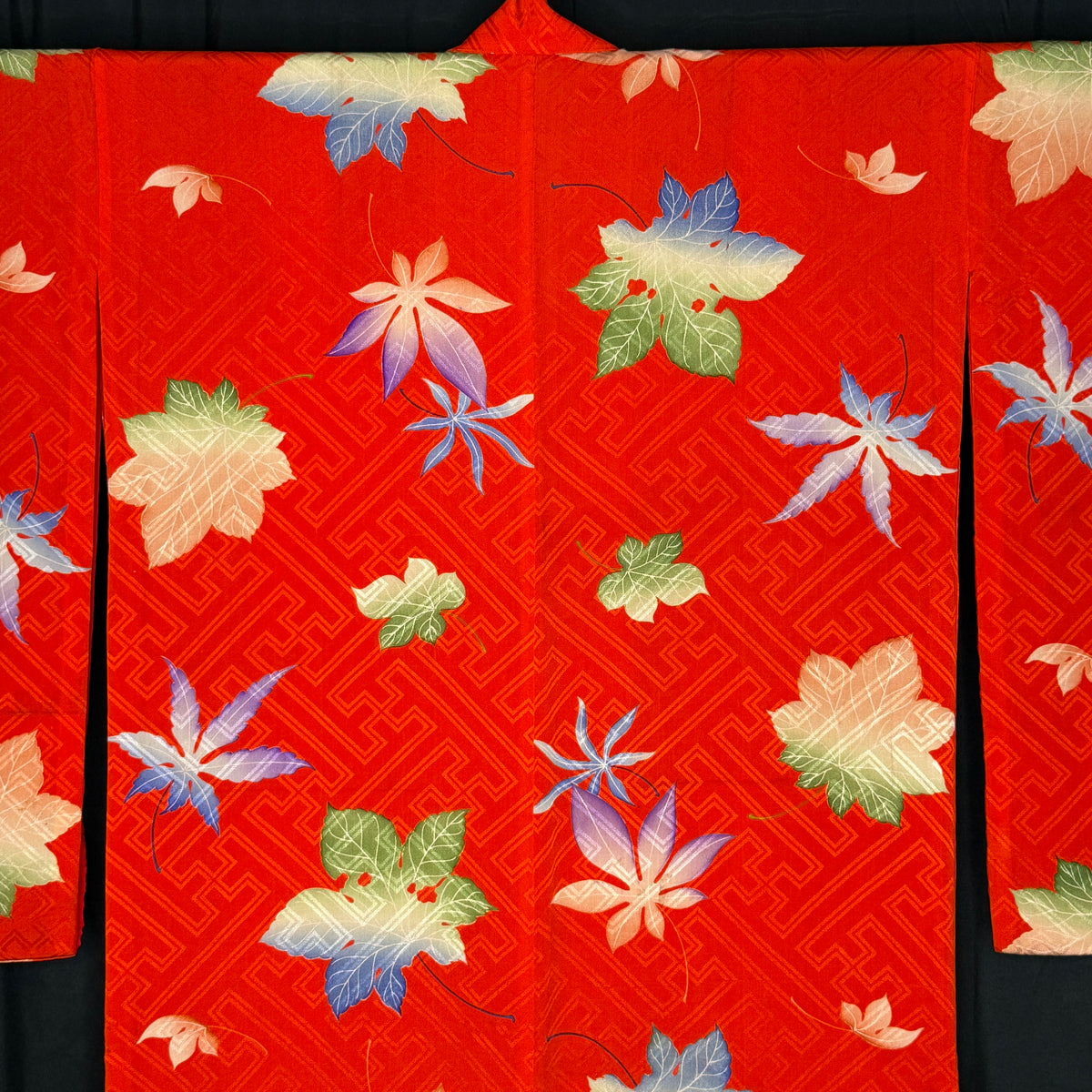 "Maple Magic" Vintage Teen Girl's Kimono