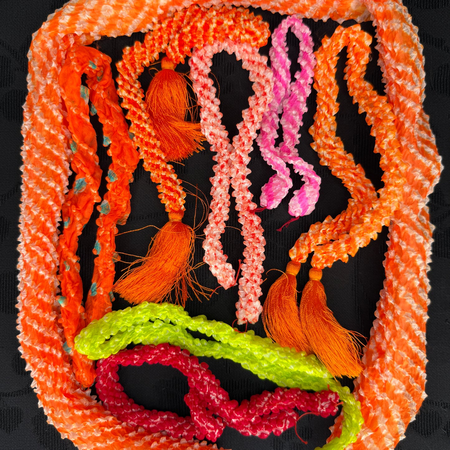"Kanoko Shibori" Vintage Kanzashi Hair Ties