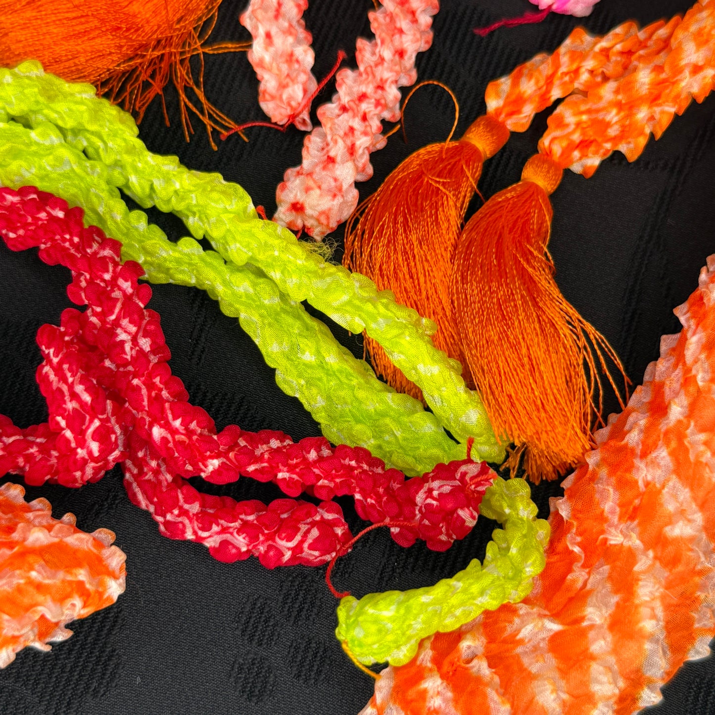 "Kanoko Shibori" Vintage Kanzashi Hair Ties