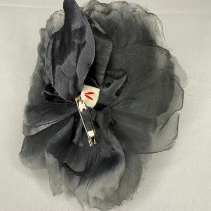 "Midnight Peony" Vintage Kanzashi Hair Pin